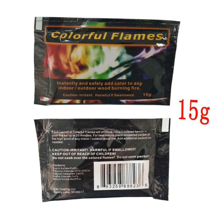 Colored Flame Powder, 25g Pack for Parties and Events